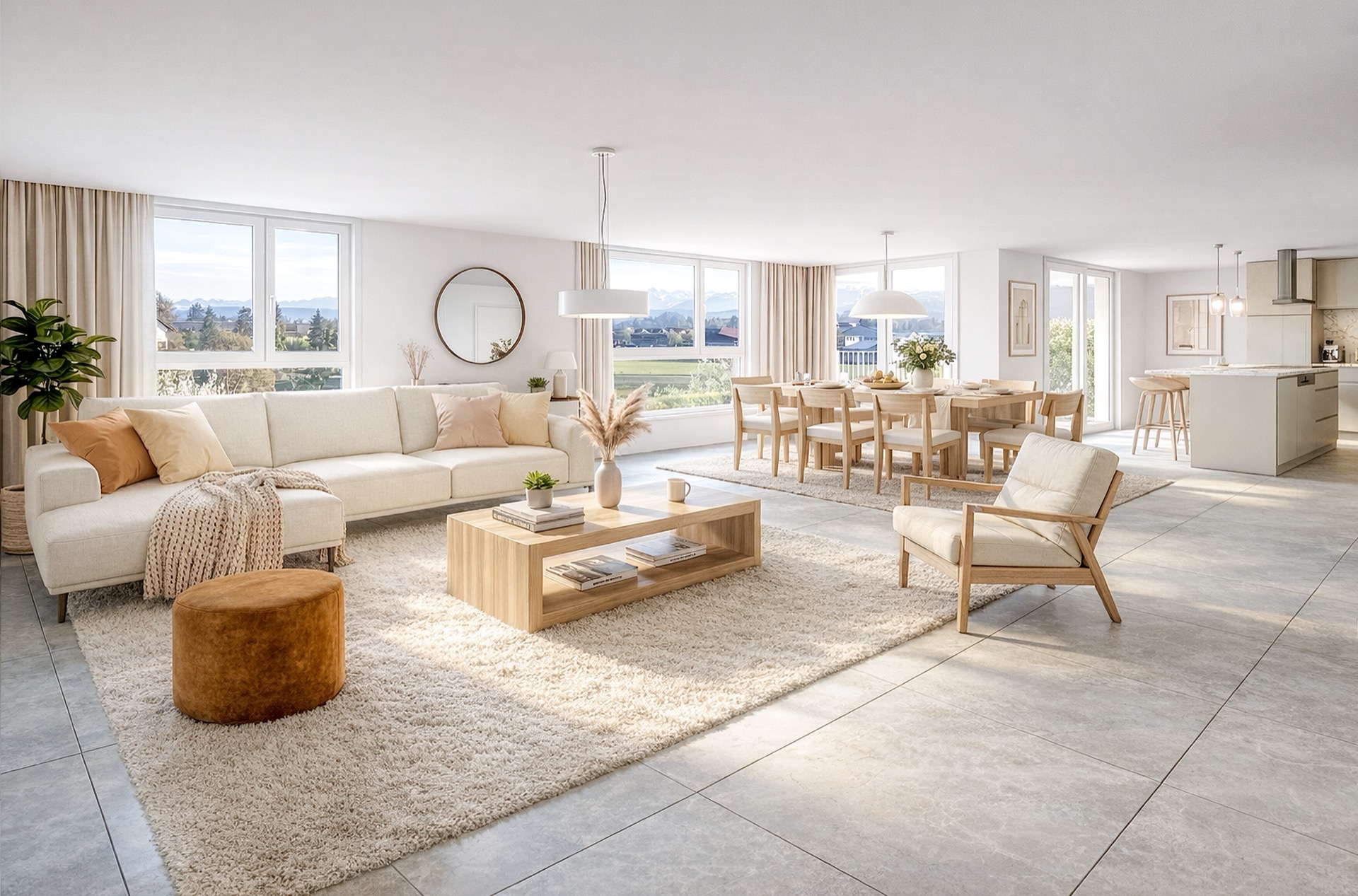 Helle 4.5-Zimmer-Wohnung